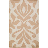Manzanola Global White/Brown Area Rug