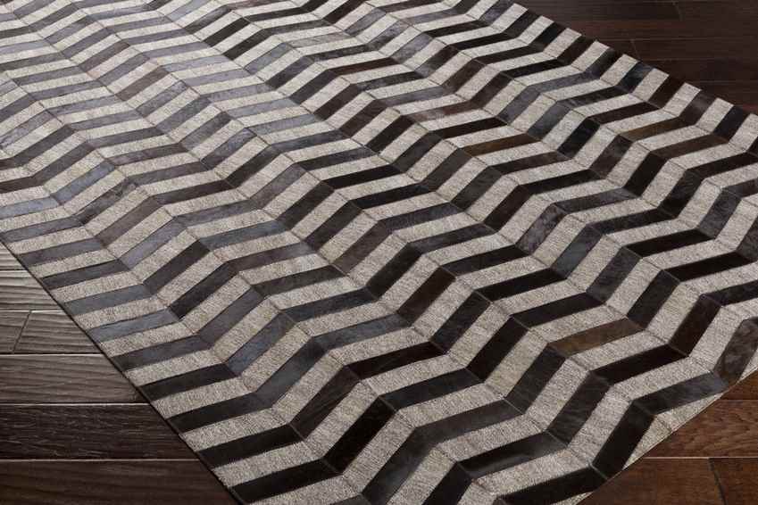 Douai Modern Black Area Rug