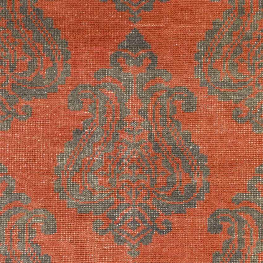 Memphis Global Coral/Charcoal Area Rug