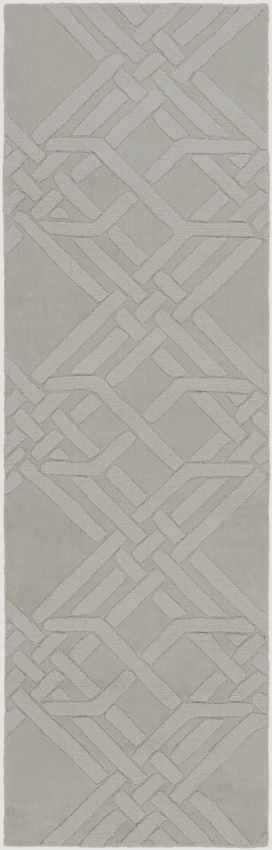 Mosses Modern Light Gray/Slate Area Rug