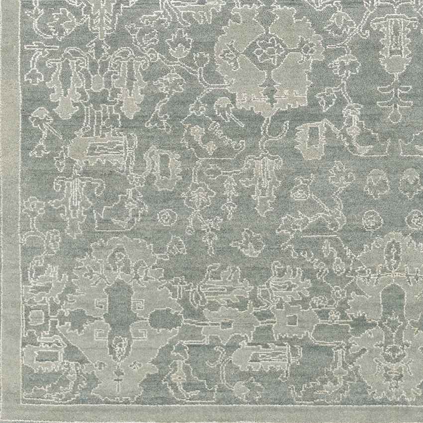 Nuiqsut Traditional Moss/Beige Area Rug