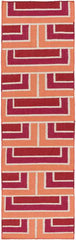 Opelika Modern Orange Area Rug