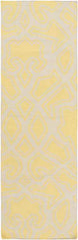 Ophir Modern Bright Yellow/Beige Area Rug