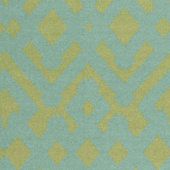 Oppelo Modern Teal/Moss Area Rug