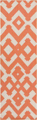 Oppelo Modern Ivory/Poppy Area Rug