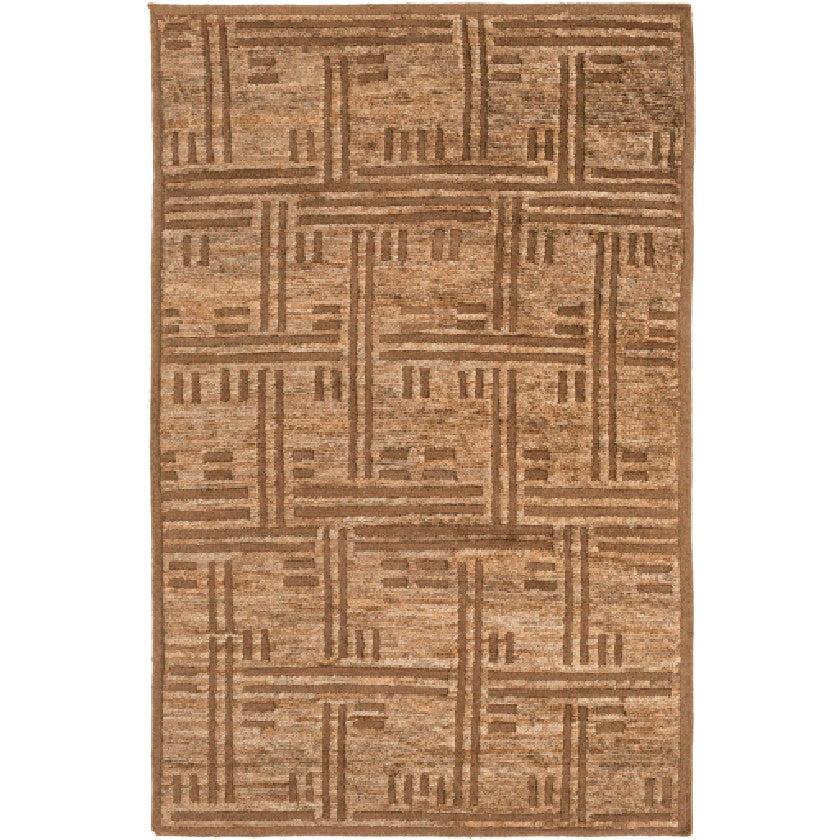Pendergrass Modern Brown Area Rug
