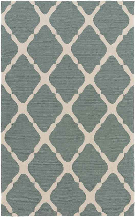 Rangely Modern Green Area Rug