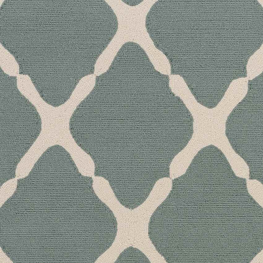 Rangely Modern Green Area Rug