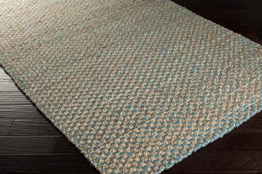 Olympe Global Sky Blue/Khaki Area Rug