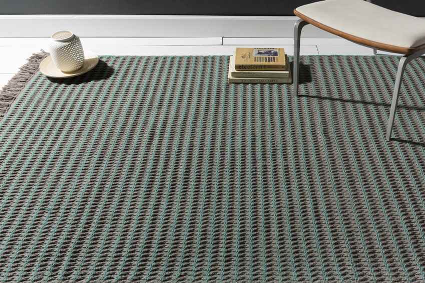 Resaca Modern Moss Green Area Rug
