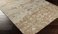 Rockvale Global Tan/Dark Green Area Rug