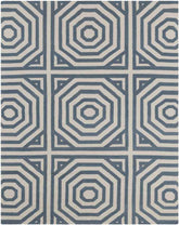 Rosa Modern Gray/Teal Area Rug