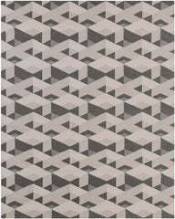 Rosston Modern Gray/Ivory Area Rug
