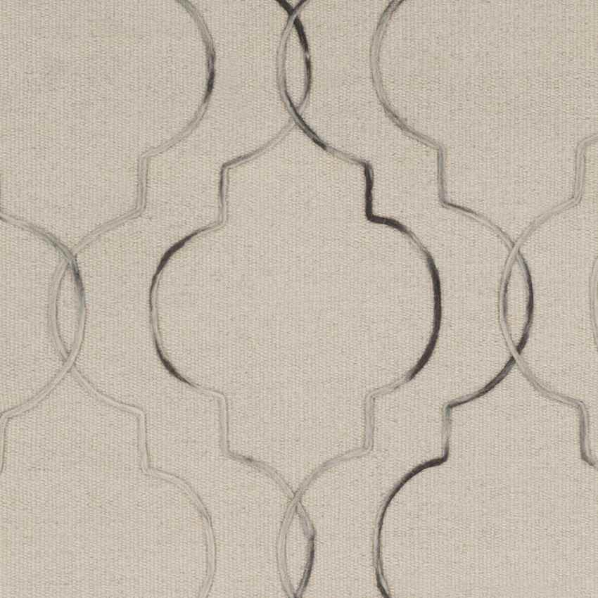 Salinas Modern Taupe/Black Area Rug