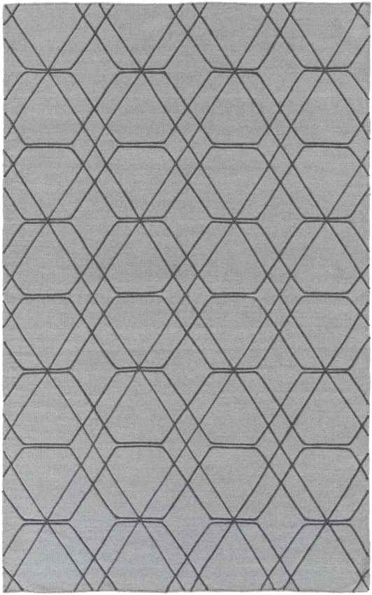 Samson Modern Medium Gray/Pale Blue Area Rug