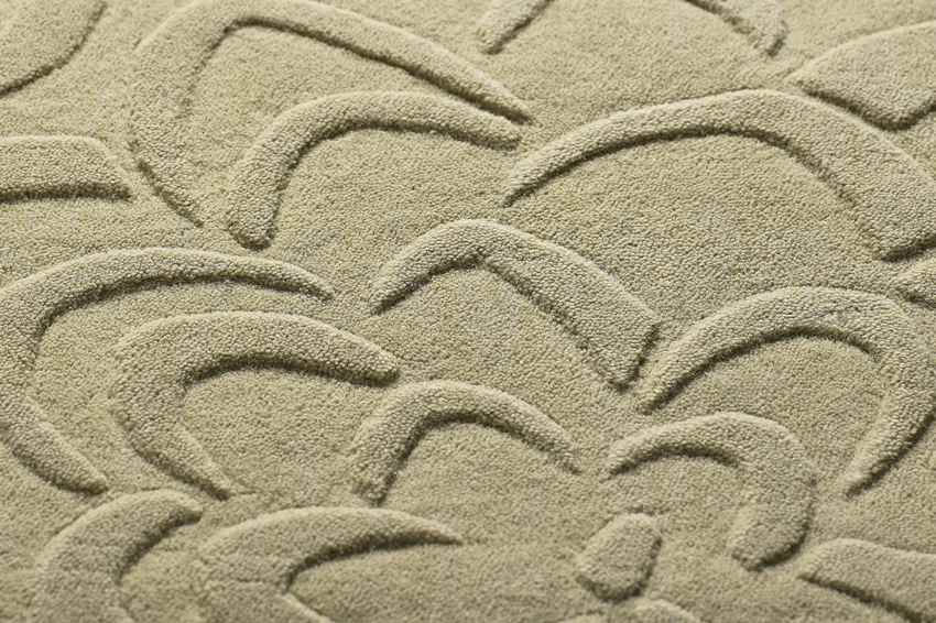 Section Modern Putty Area Rug