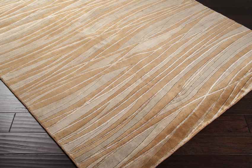 Sebastiona Modern Brown Area Rug