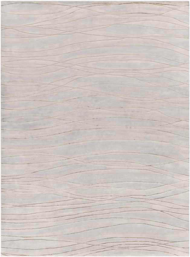 Sebastiona Modern Light Gray Area Rug
