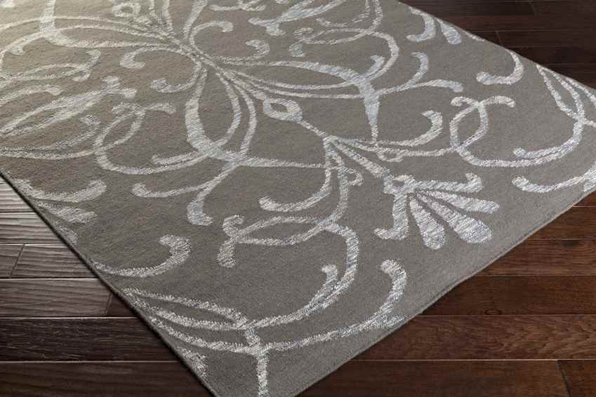 Stockton Modern Dark Brown Area Rug