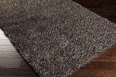 Tuscaloosa Modern Dark Brown Area Rug