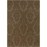 Twiggs Traditional Brown Area Rug