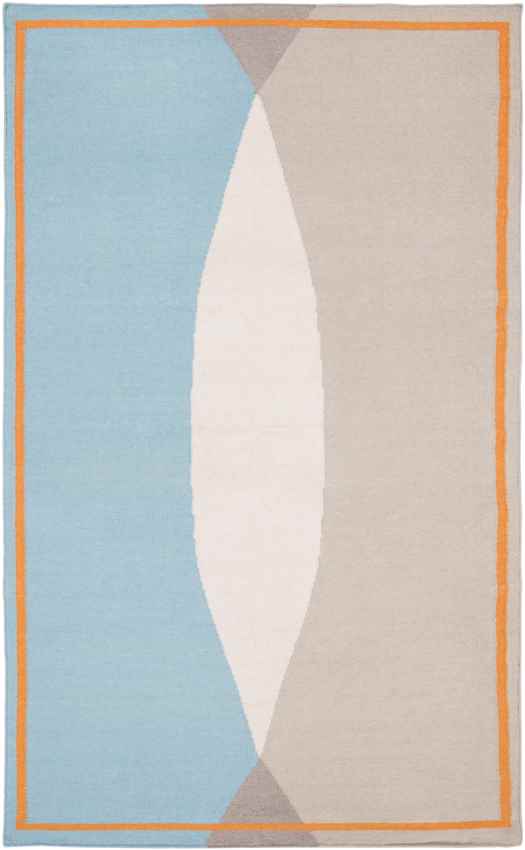 Wilmar Modern Beige/Blue Area Rug
