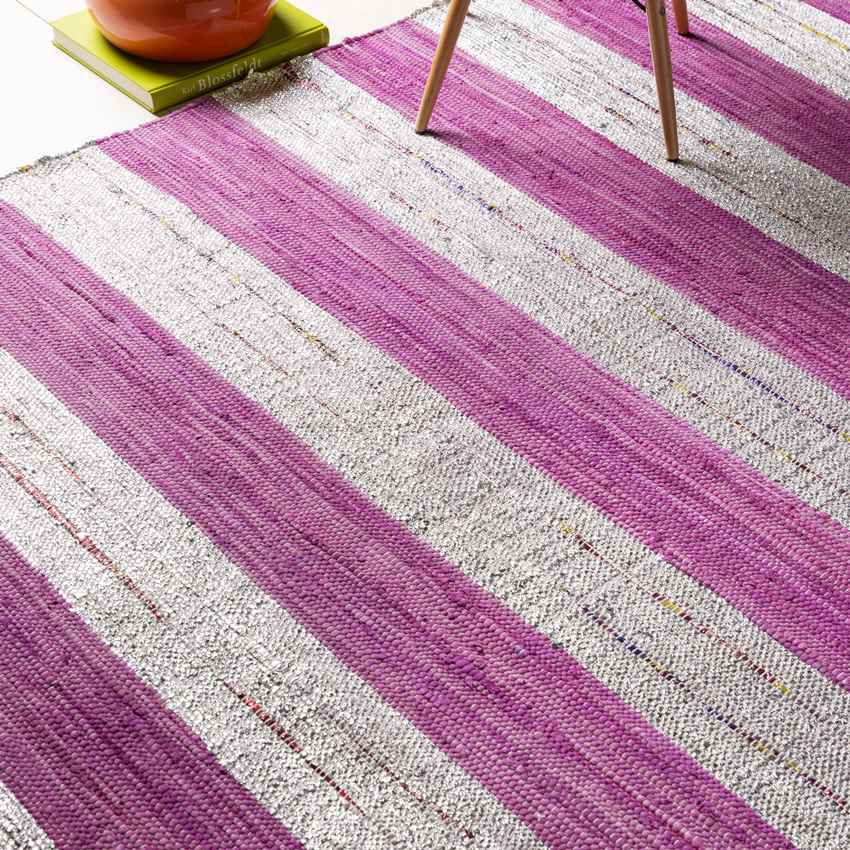 Wilmington Modern Fuschia/Khaki Area Rug