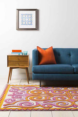 Winfield Global Orange Area Rug