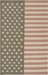 Altamont Modern Dark Brown Area Rug