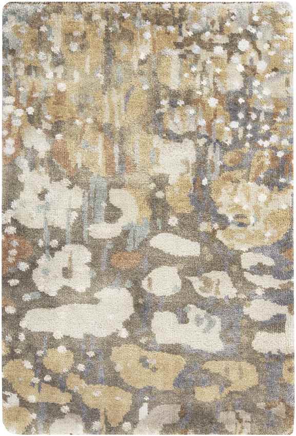Aurillac Modern Dark Brown Area Rug