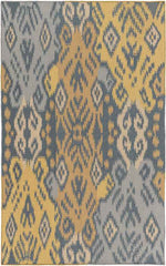 Banner Global Teal/Gold Area Rug