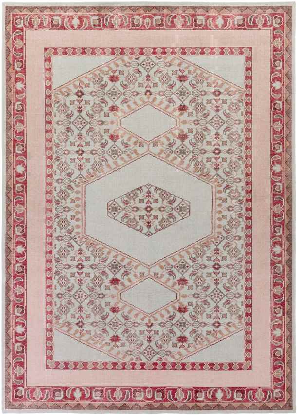 Scafati Traditional Sea Foam Area Rug
