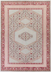 Scafati Traditional Sea Foam Area Rug
