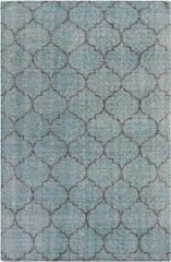 Belvidere Modern Teal Area Rug