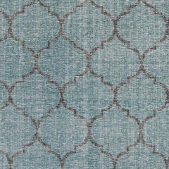 Belvidere Modern Teal Area Rug