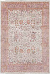 Fleetwood Traditional Peach Area Rug