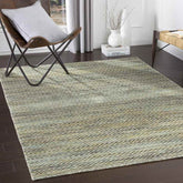 Gateshead Modern Dark Green Area Rug
