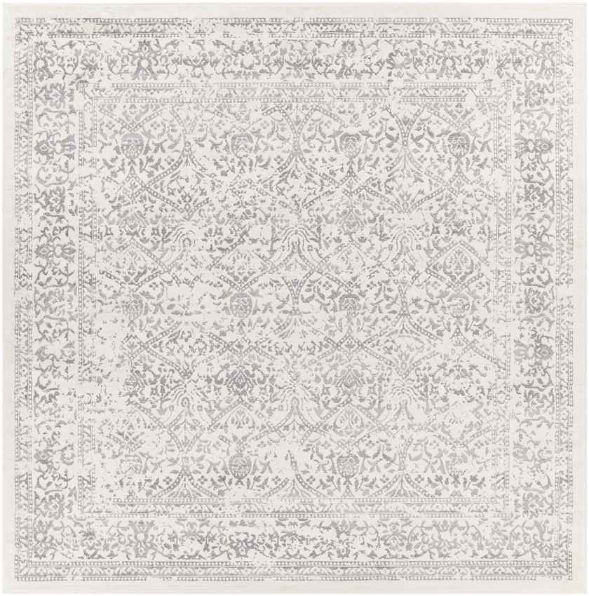 Beauvais Traditional Gray/Ivory Area Rug