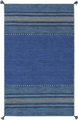 Slough Global Navy Area Rug