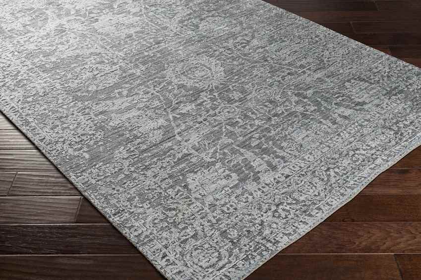 Sutton Traditional Charcoal Area Rug