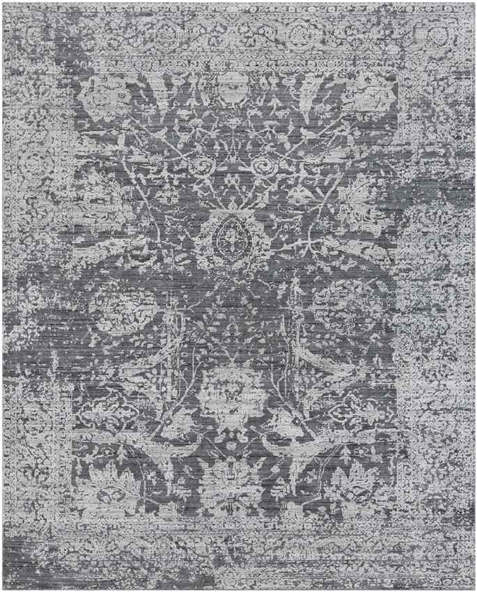 Sutton Traditional Charcoal Area Rug
