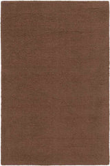 Rennes Modern Dark Brown Area Rug