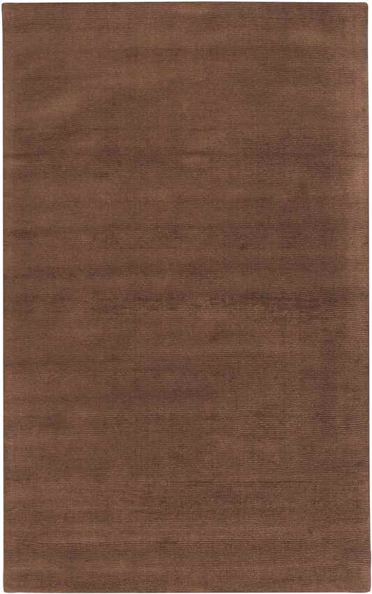 Rennes Modern Dark Brown Area Rug