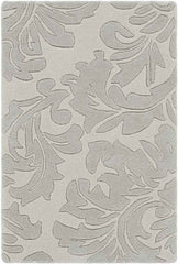 Trochu Traditional Medium Gray Area Rug