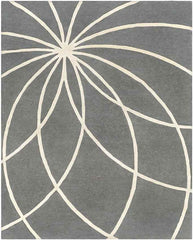 Falher Modern Charcoal Area Rug