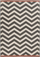 Deloraine Modern Black Area Rug
