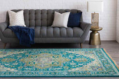 Valence Traditional Emerald Area Rug