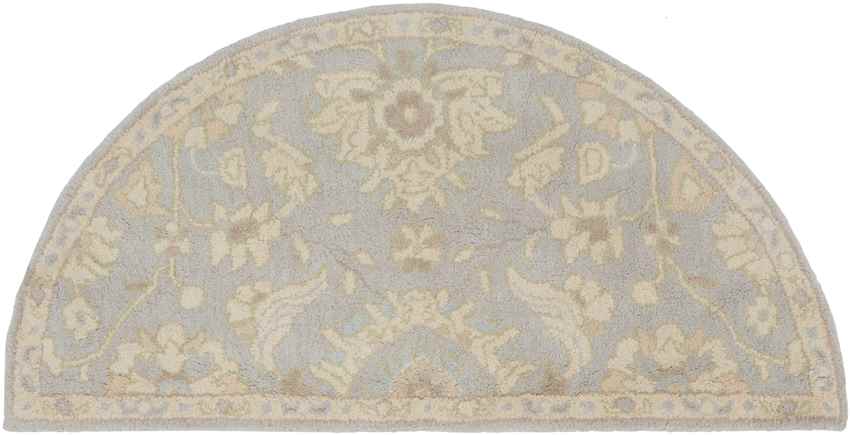Caraquet Traditional Light Gray Area Rug
