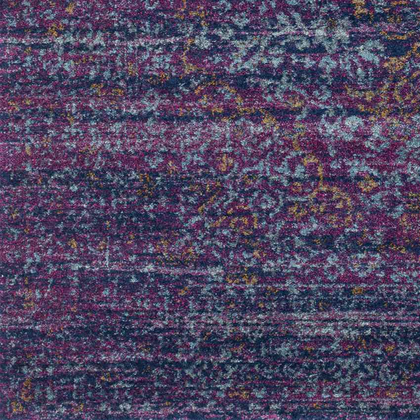 Cocagne Traditional Teal Area Rug