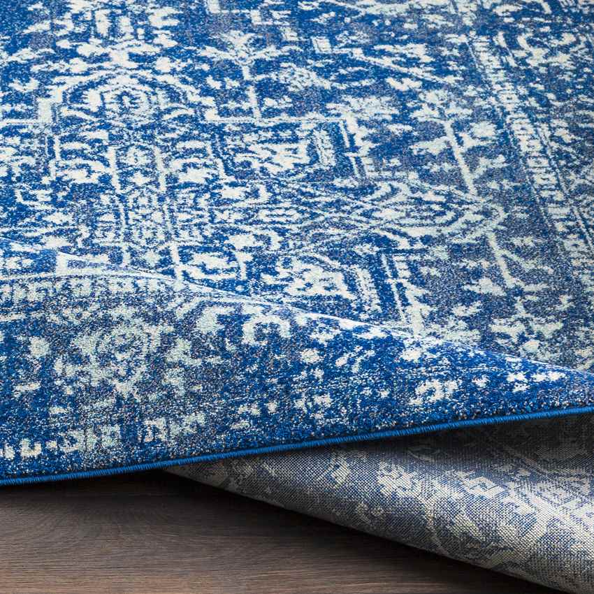 Amelia Traditional Dark Blue Area Rug